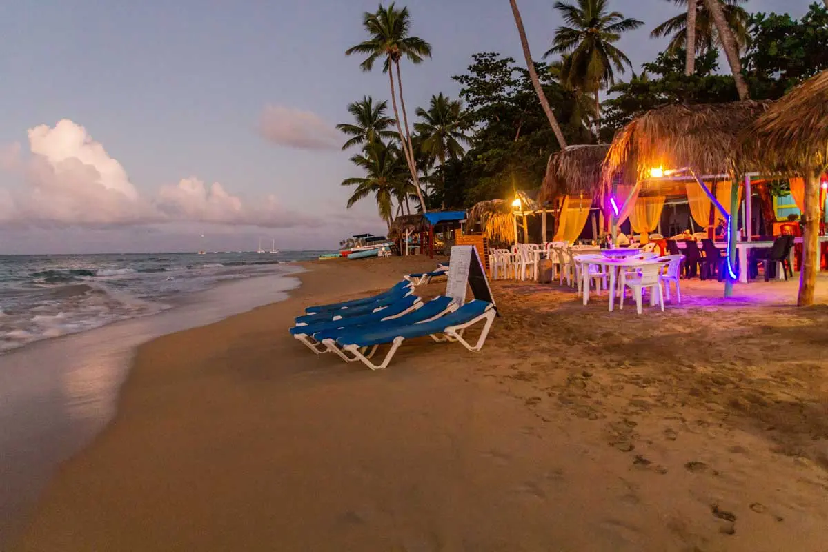 Charming beach town of Las Terrenas